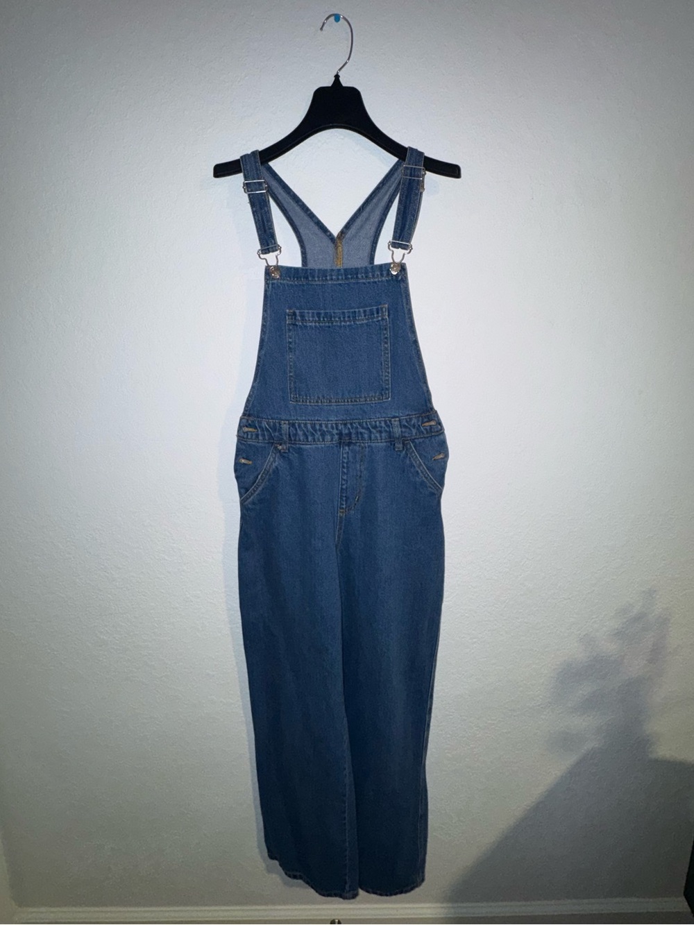 Forever 21 Light Blue Denim Overalls
